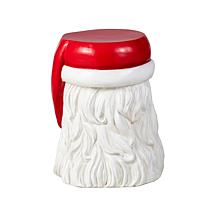 16" H Christmas MGO Santa Stool or Accent Table