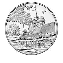 2018 World War I Centennial Silver Dollar and Navy Silver Medal Set