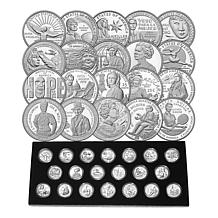 2022-25 American Women Complete 20-Coin Set of Proof Quarters