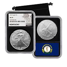2022 MS70 NGC 50 States Silver Eagle Series Coin - Kentucky