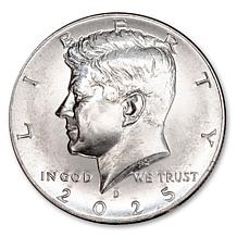 2025 Kennedy & 2026 Liberty Half Dollar Rolls Uncirculated P & D Mint