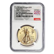 2026 $50 Gold American Eagle Enhanced Uncirculated NGC 70 AR