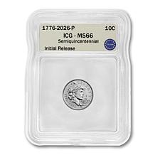 2026 Faces of Liberty 4-Coin Set Certified MS66 by ICG