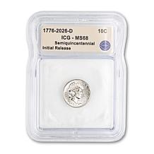 2026 MS68 ICG P- & D-Mint Initial Release Dual-Date Liberty Dimes 