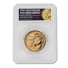 2026 P&D Uncirculated Special Edition Enduring Liberty Half Dollar Set