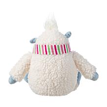 21.75"H Christmas Fabric Shelf Sitter Yeti