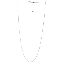 22" Sterling Silver 1.3mm Diamond-Cut Wheat Chain Adjustable Necklace