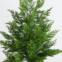 28-in Real Touch Christmas Spruce Pine by Nearly Natural