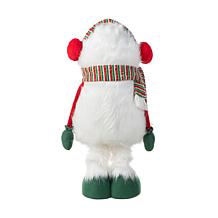 29" Plush Christmas Yeti with Adjustable Legs