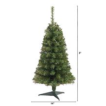 3-ft Artificial Green Christmas Tree by Nearly Natural