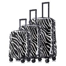 3-Piece Lightweight Durable ABS Luggage Set