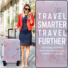 3-Piece Lightweight Durable ABS Luggage Set