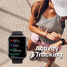 3Plus Vibe Fit Smartwatch with Bluetooth and Extra Band