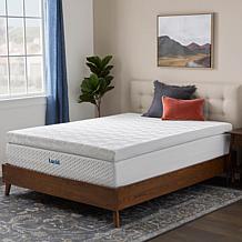 4” Bamboo Charcoal and Gel Memory Foam Mattress Topper, Twin