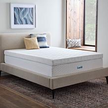 4” Lavender and Gel Memory Foam Mattress Topper, Twin