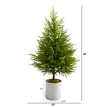 49 in. Norfolk Island Pine Natural Look Artificial Tree