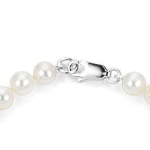 5-5.5mm Cultured Freshwater Pearl Figure Eight Station 7-1/2" Bracelet