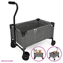 509 Little Crew Doll Wagon in Melange Grey