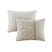 510 Design Ramsey Embroidered 8-Piece Comforter Set Neutral Cal King