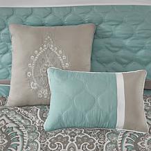 510 Design Shawnee 8-Piece Comforter Set Blue Queen