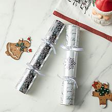 6-pack Christmas Snowflake Party Cracker with Gift Contents
