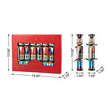 8-pack Christmas Nutcracker Party Cracker with Gift Contents