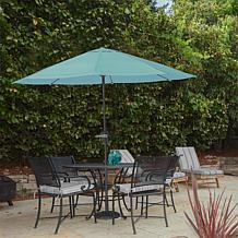 9' Patio Umbrella with Easy Crank - Dusty Green