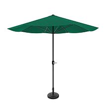 9' Patio Umbrella with Easy Crank - Hunter Green