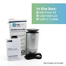 A2 UV and 3 Stage H13 HEPA Air Purifier