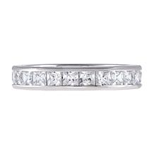 Absolute™ Cubic Zirconia Princess Channel Eternity Ring
