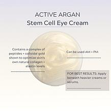 Active Argan .5 fl. oz. 24K Revitalize Stem Cell Eye Cream