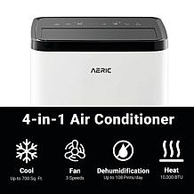 Aeric 10,000 BTU SACC (14,000 BTU ASHRAE) Air Conditioner w/ Heat Pump