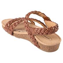 Aetrex Kennedy Arch Support Memory Foam Cork Adjustable Sandal