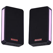 Aiwa Aura Light-Up Wall Speaker 2-pack