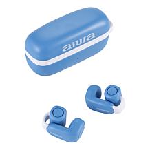 Aiwa Open Wearable Ear Clip-On Earphones w/Charging Case