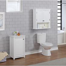 Alaterre Furniture Dorset Bathroom Cabinet Over the Toilet