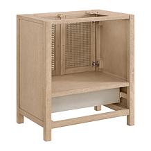 Alaterre Furniture Lucca 30" Freestanding Bathroom Vanity Cabinet