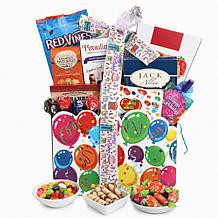 Alder Creek Gift Baskets Happy Birthday Gift Tote with Sweet Treats