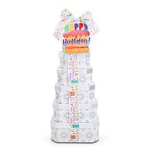 Alder Creek Gift Baskets Happy Birthday Gift Tower - 7 Box Treats
