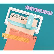 Alignment Guide with Mosaic Border for Scrapbooking