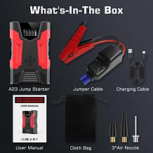 Alpha Digital Car Jump Starter with Air Compressor