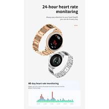 AltaFit Bluetooth Smartwatch with Extra Milanese Band & Tools