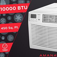 Amana 10 000 BTU 115V Window-Mounted Air Conditioner w/ Remote Control