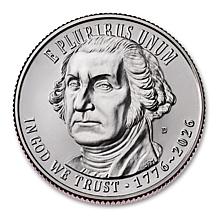 America's 250th Anniversary Dual Date Quarters - (10) 5-Coin Sets AS