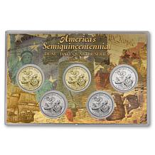 America's 250th Anniversary Dual Date Quarters - (10) 5-Coin Sets AS