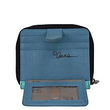 Anna by Anuschka Hand Painted Leather Zip Organizer Wallet