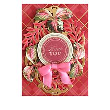 Anna Griffin® 3D and Flat Foliage Stickers with Storage Folio