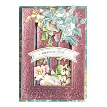 Anna Griffin® Birthday Present 3D Concentric Frame Dies