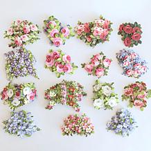 Anna Griffin® China Cabinet Floral Stickers - Set of 120