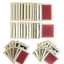 Anna Griffin® Christmas Foil-Stamped Vellum Layers - Set of 96